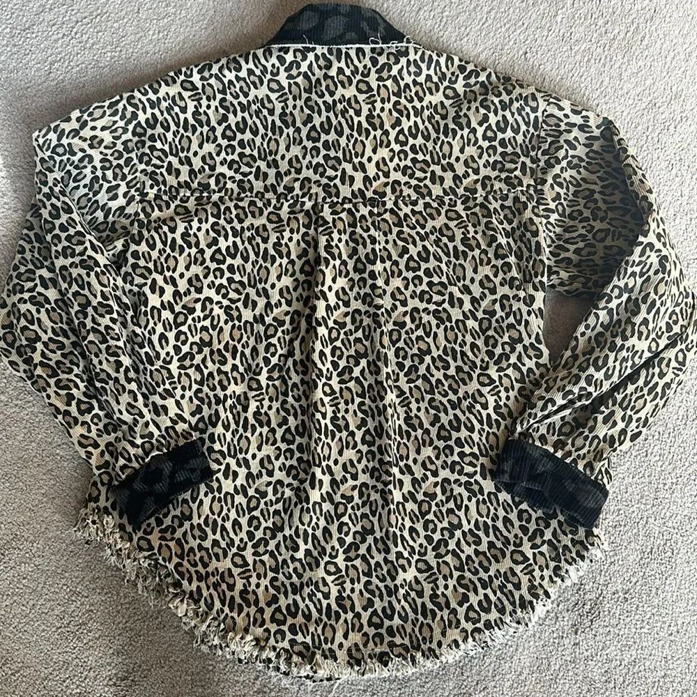Mazik Leopard Shacket Jacket! - Picture 6 of 7